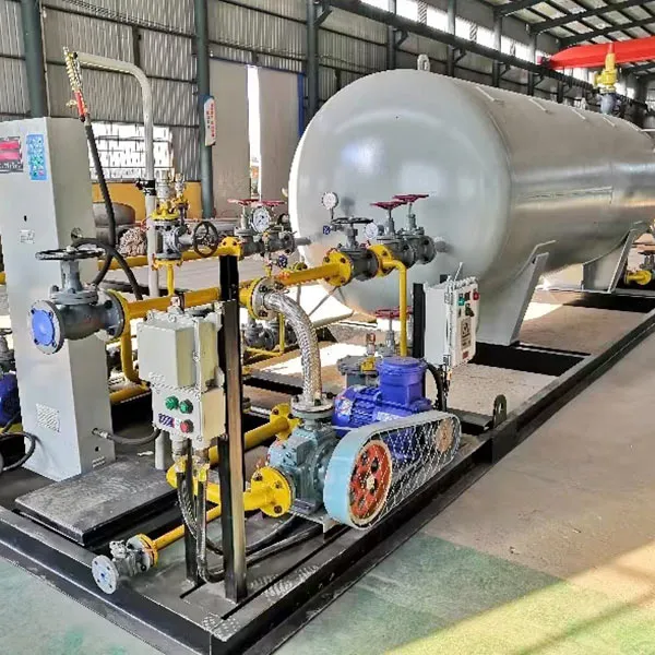 LNG Vaporization & Pressure Regulating Skid