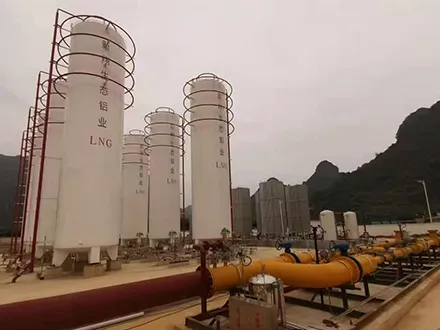 13,000 m³ LNG Regasification Station Enhances Energy Supply